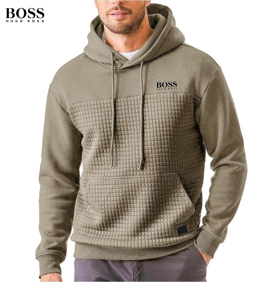 Sudadera informal con capucha para hombre