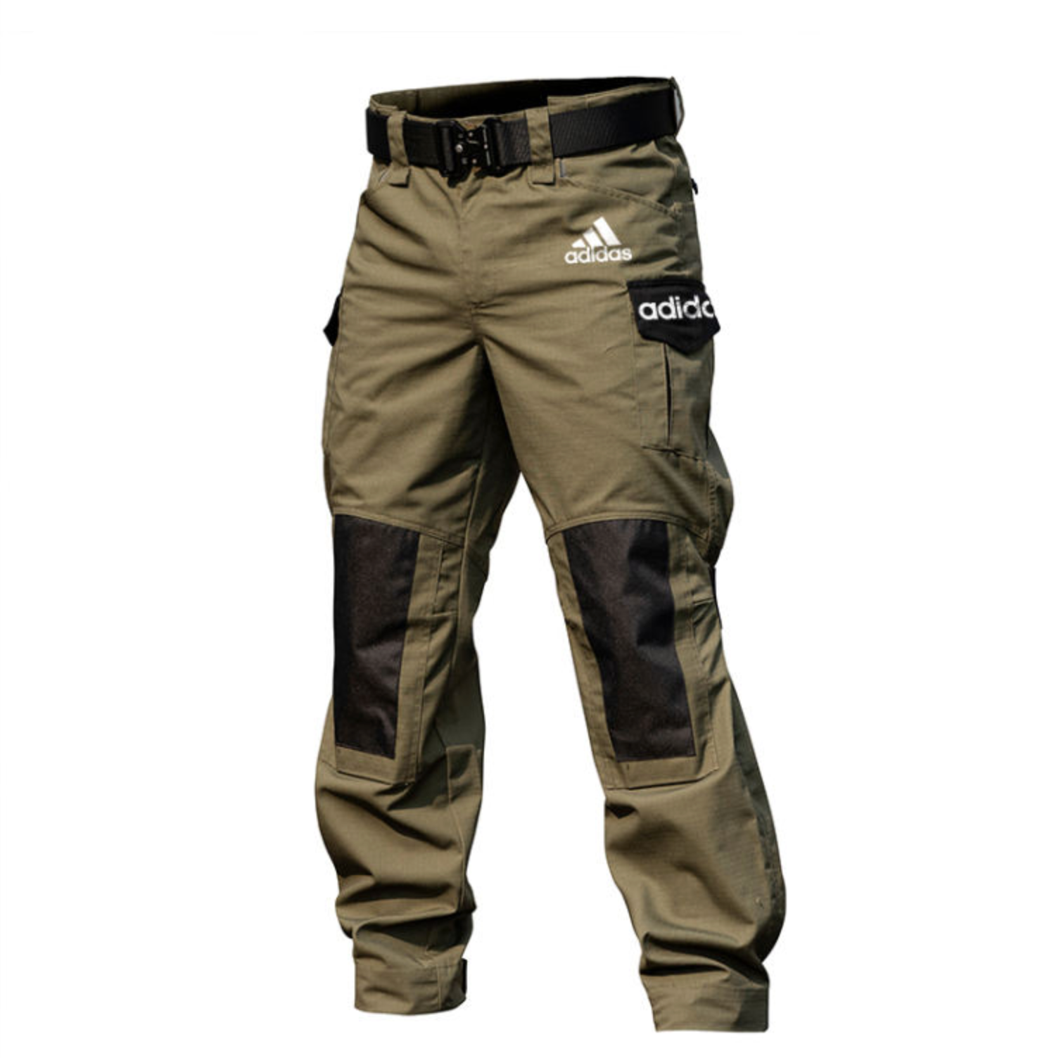 Pantalones cargo multibolsillos exteriores para hombre