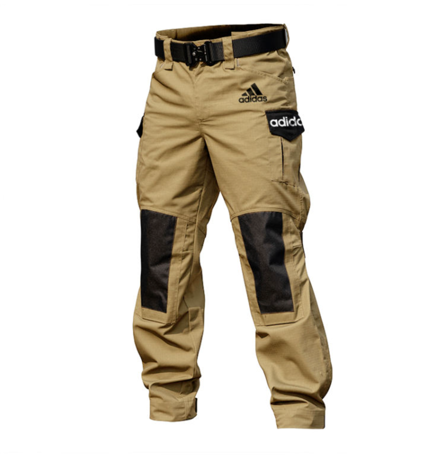 Pantalones cargo multibolsillos exteriores para hombre