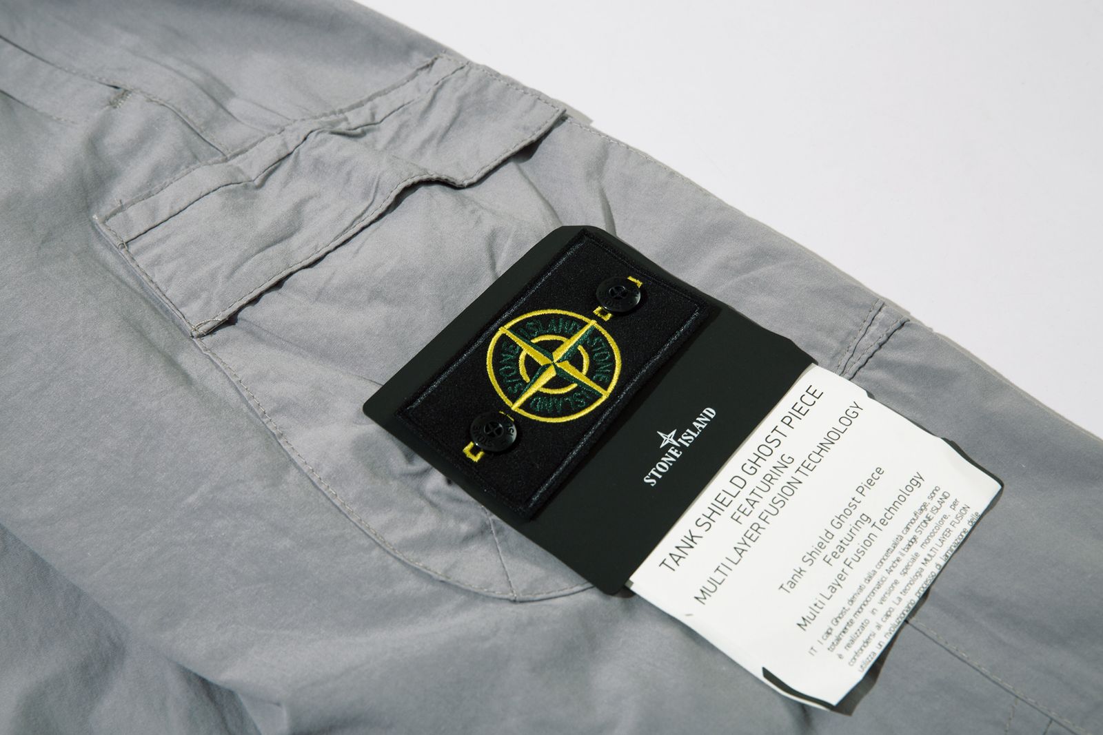 Stone Island Pantalones cargo de algodón