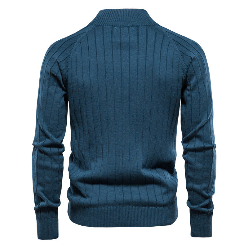 Jersey de punto jacquard para hombre