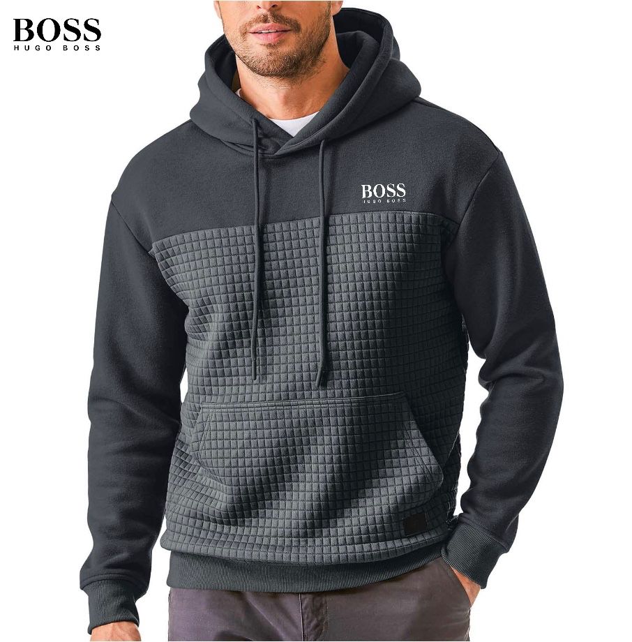 Sudadera informal con capucha para hombre