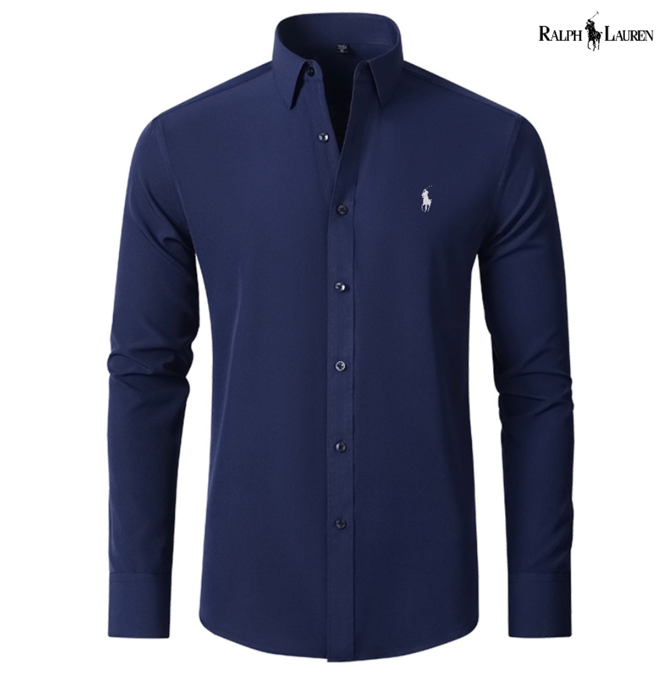 Camisa Oxford de algodón para hombre