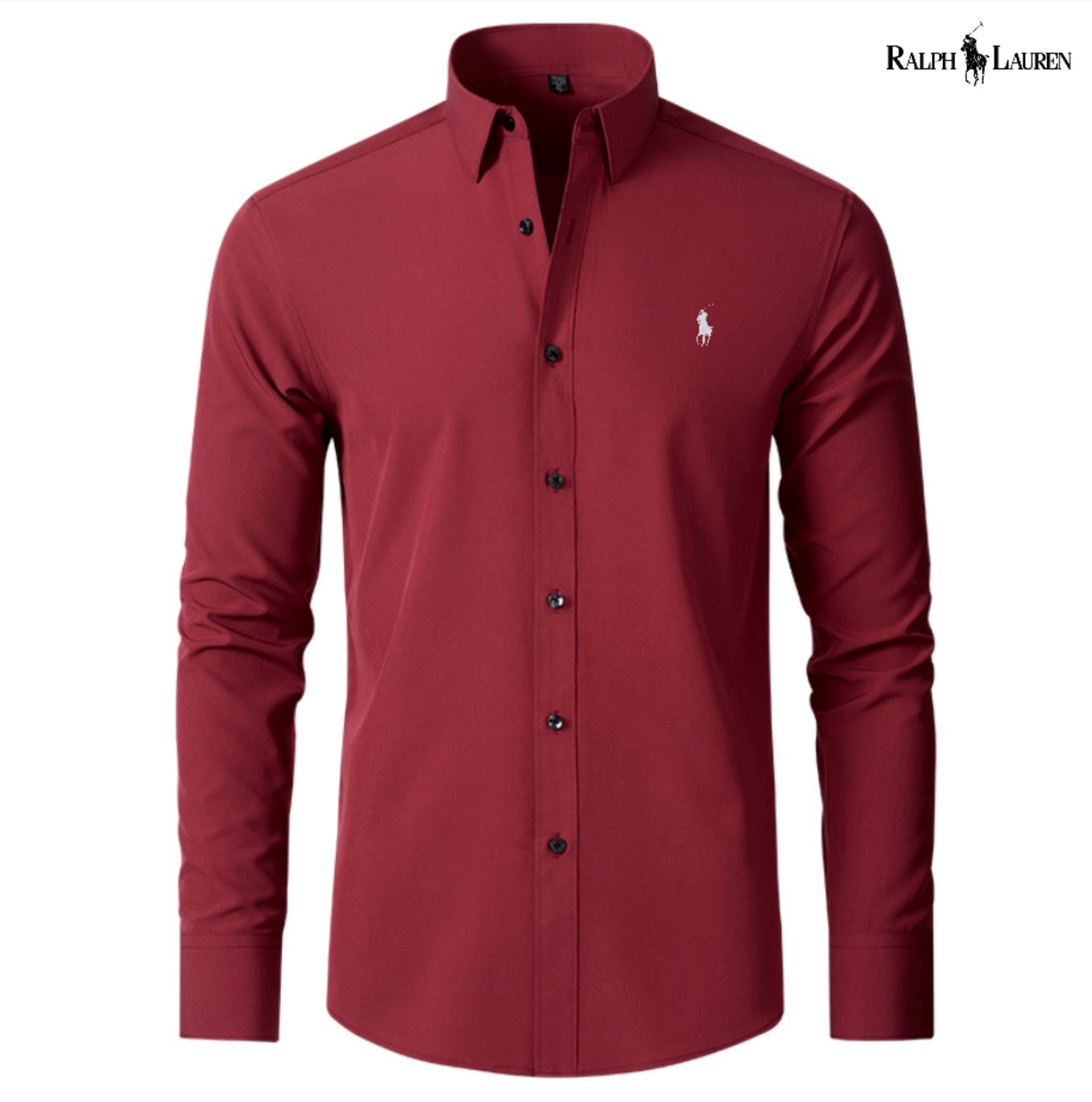 Camisa Oxford de algodón para hombre