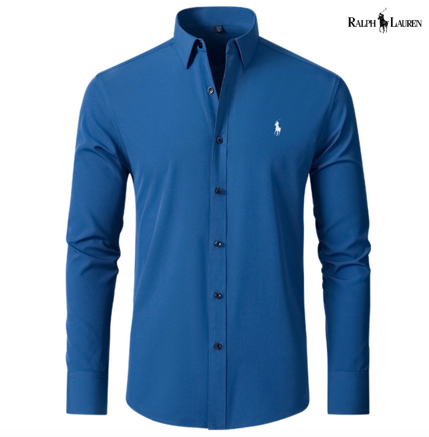 Camisa Oxford de algodón para hombre